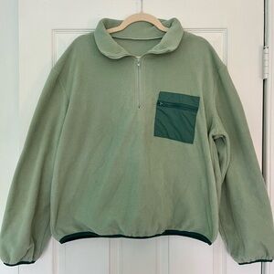 Sage Green Quarterzip